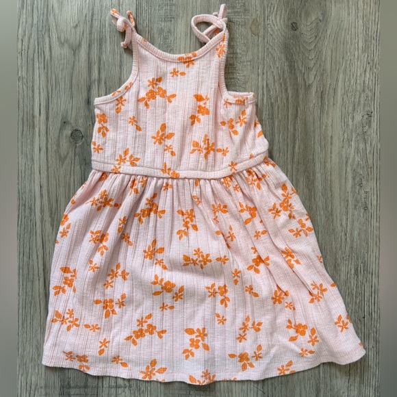 Cat & Jack and Hanna Anderson Spaghetti Strap Dresses Sz 4T - Picture 2 of 7